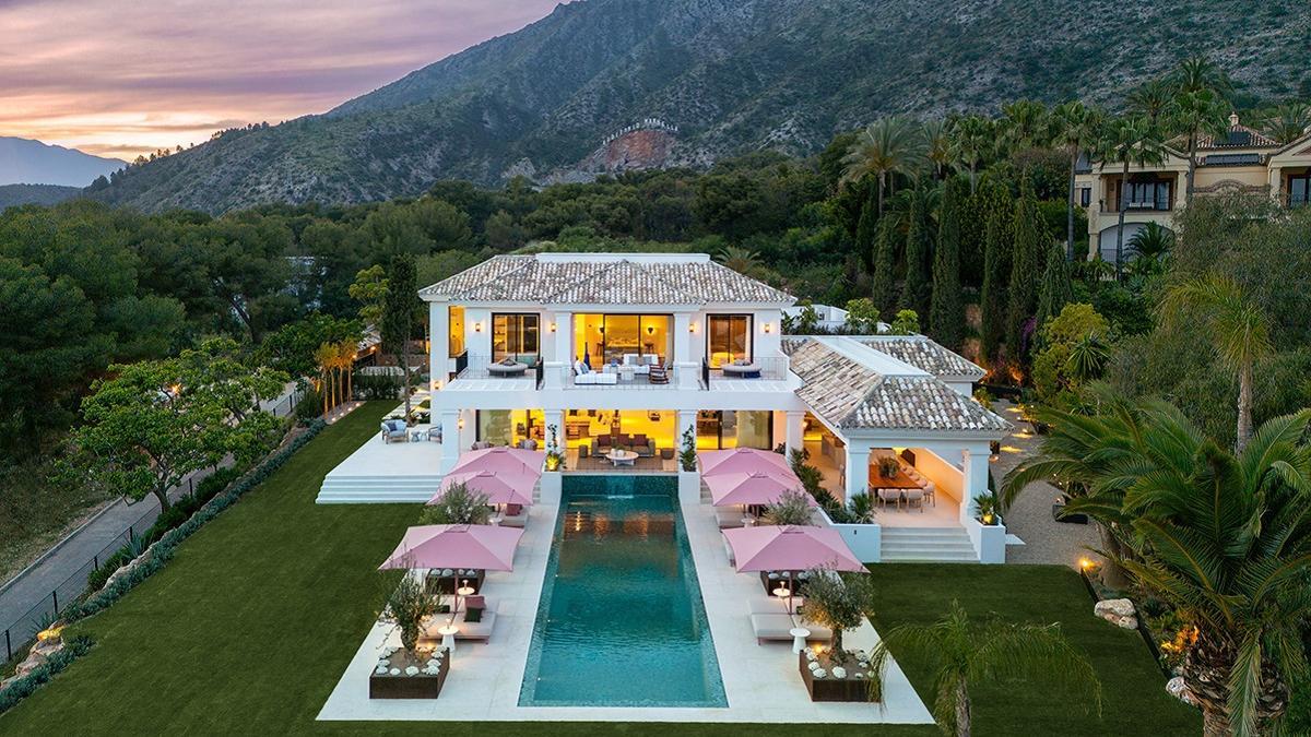 Una villa de lujo en Marbella comercializada por la agencia Panorama Properties.