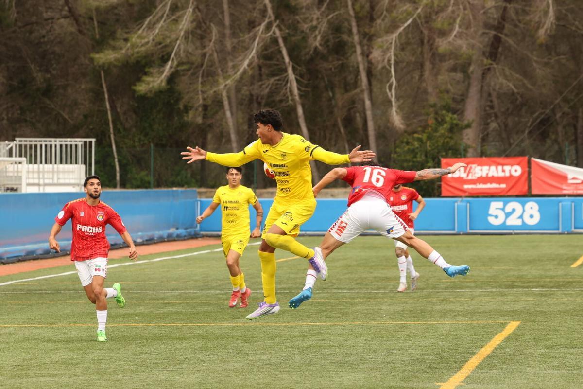 El descenso a Tercera RFEF de la SD Ibiza en imágenes