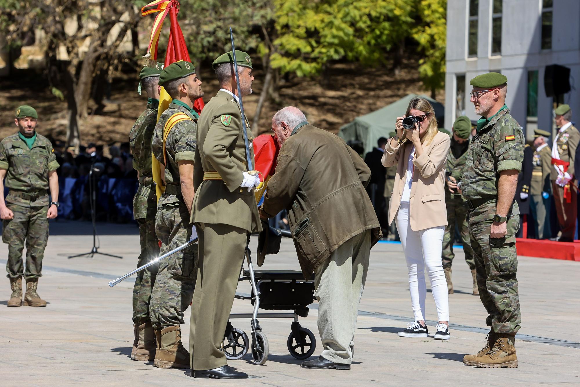 Jura de bandera para civiles en Benidorm