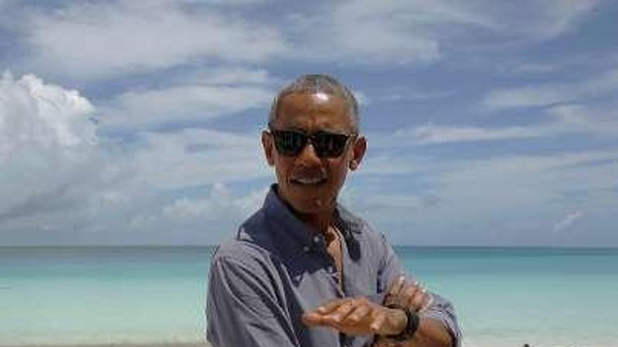 Obama, en el &#039;paraíso&#039;.