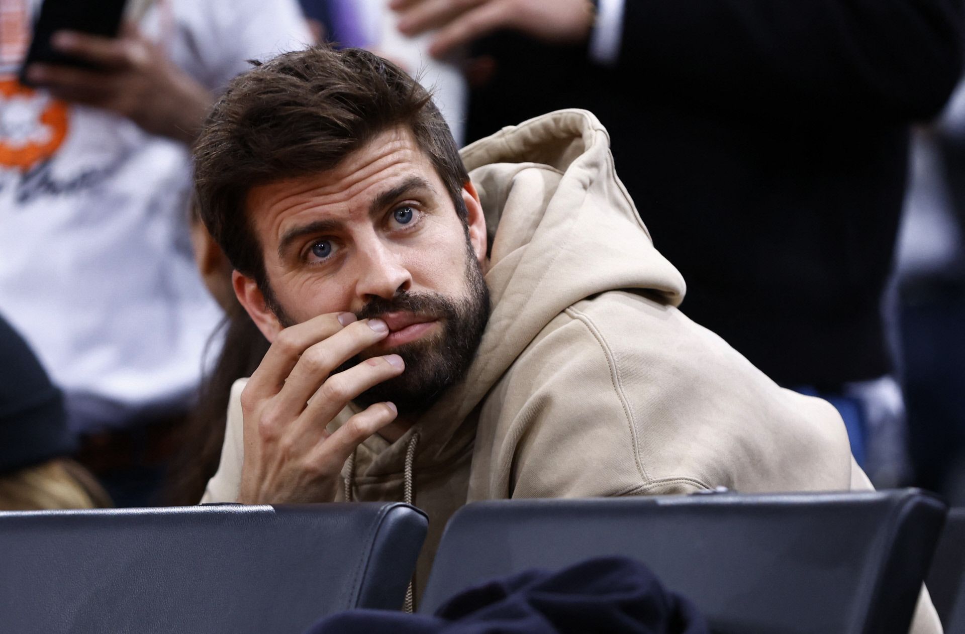 Gerard Piqué en un acto deportivo