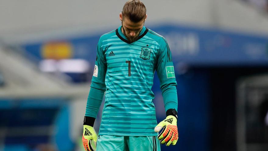 David de Gea tras el partido ante Portugal // Ronald Wittek