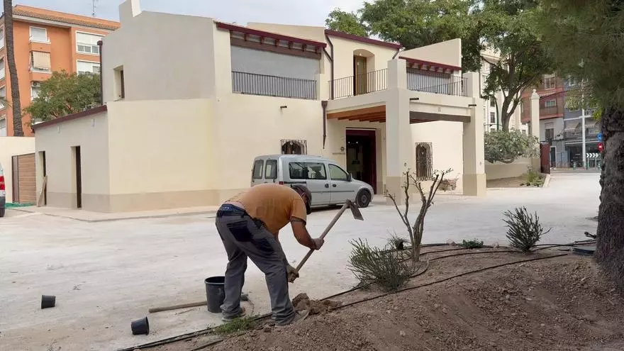 Comienza el montaje del museo de la Venida de la Virgen en Elche