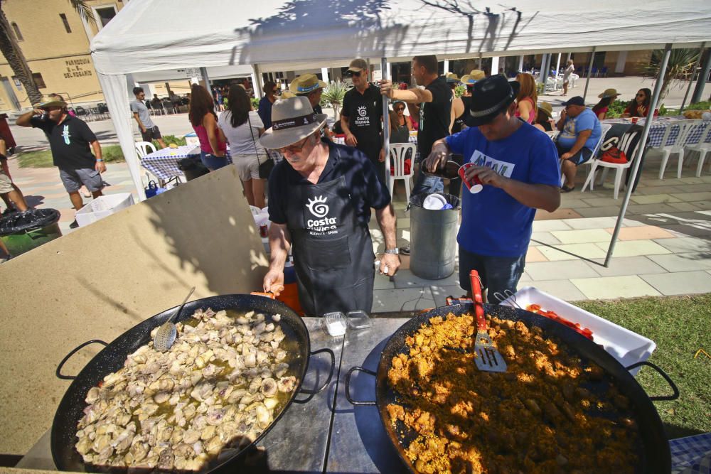 Concurso de paellas en La Mata