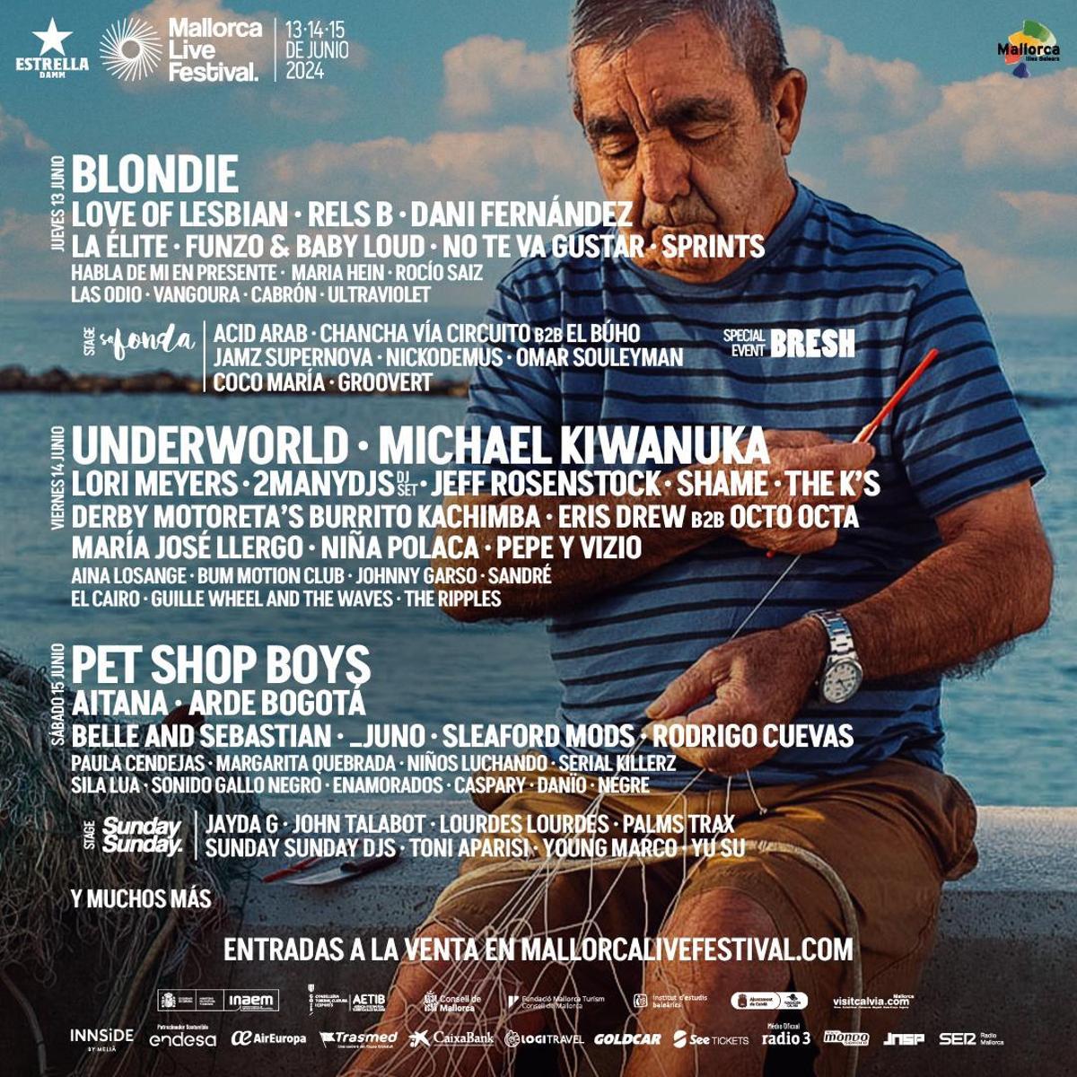 Das Line-Up des diesjährigen Mallorca Live Festivals.