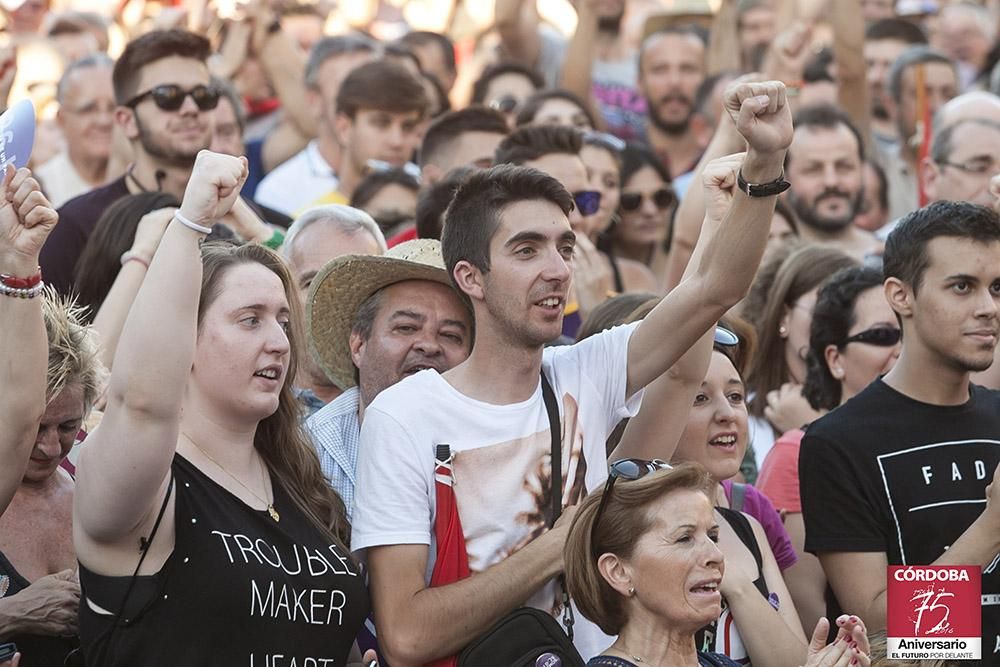 Mitin central de Unidos Podemos en Córdoba.