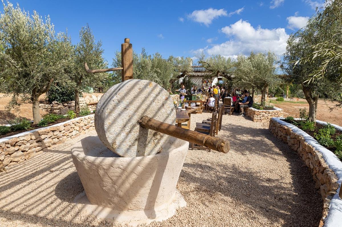 Molino de trigo de la fina de Hacienda Na Xamena.