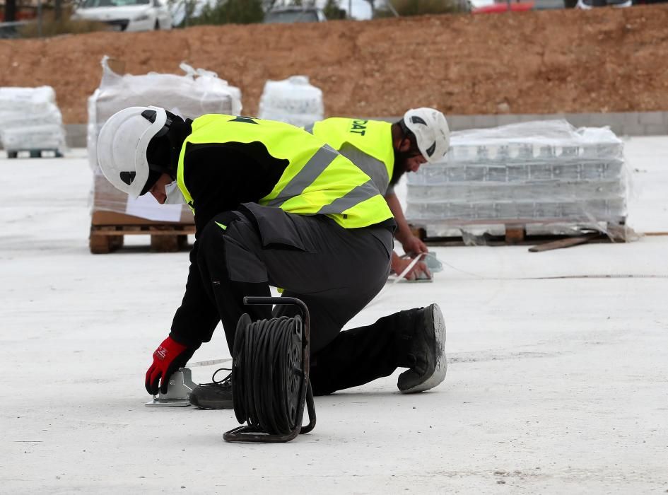 Así avanzan las obras del hospital de campaña