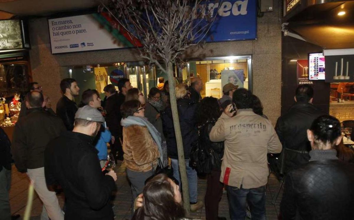 Alexandra Fernández señala a su partido como el "líder del cambio" en Galicia