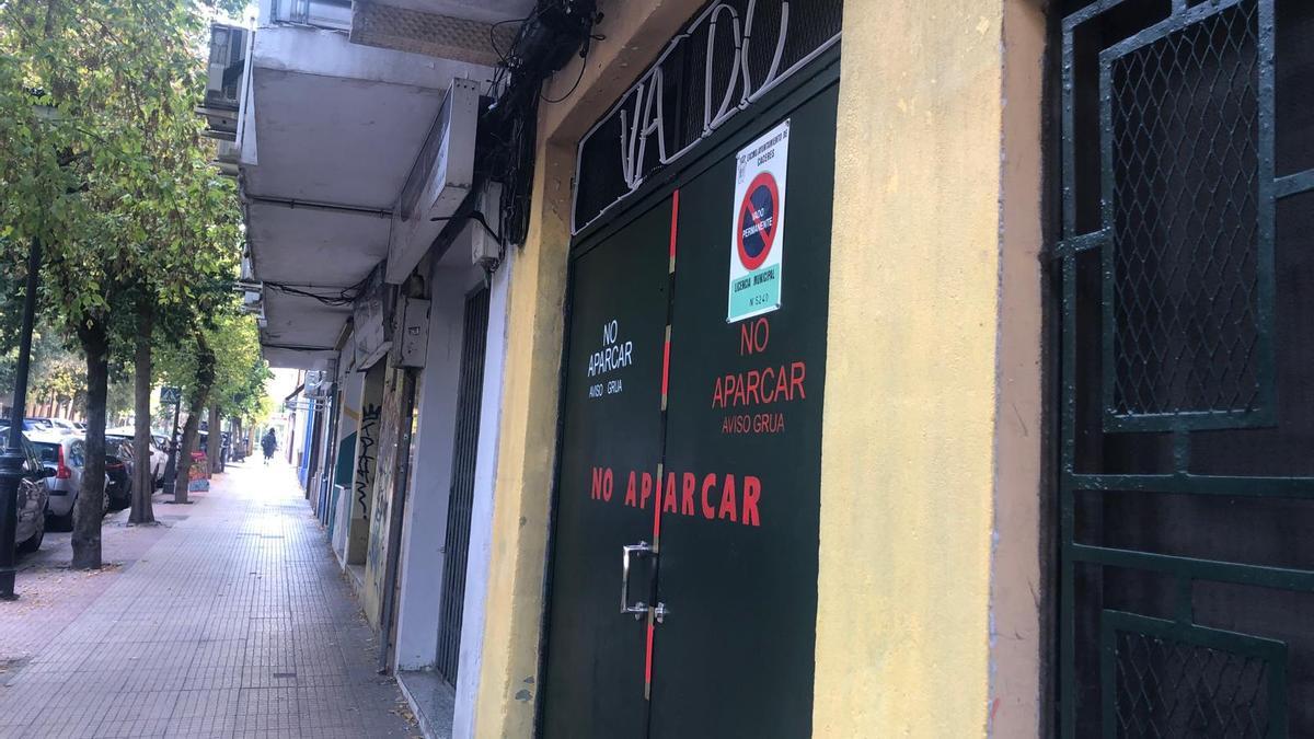 El luminoso de la calle Colón.