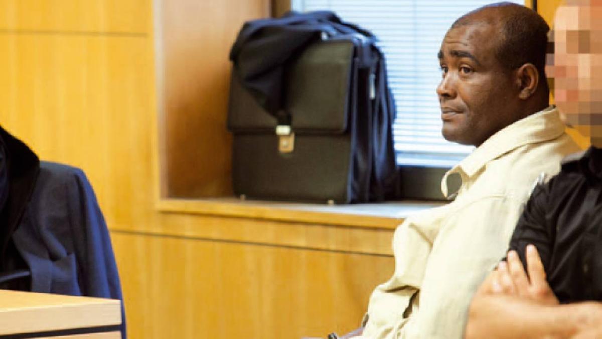José Antonio Gomes Soares, en un momento del juicio en la Audiencia Provincial de Santa Cruz de Tenerife.