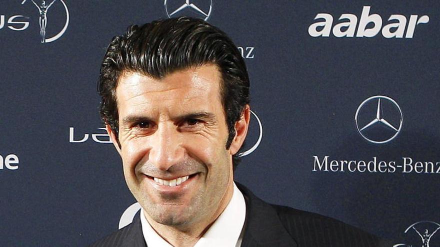 Luis Figo, exjugador del Barça y del Real Madrid.