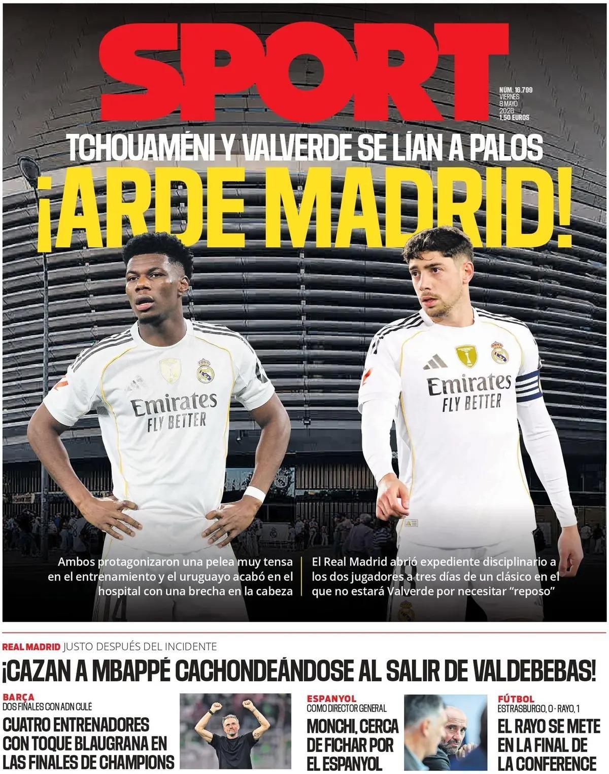 Las imágenes de las portadas de hoy