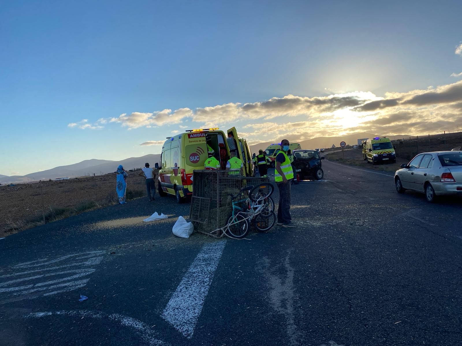 Herido grave un niño de seis años en Fuerteventura