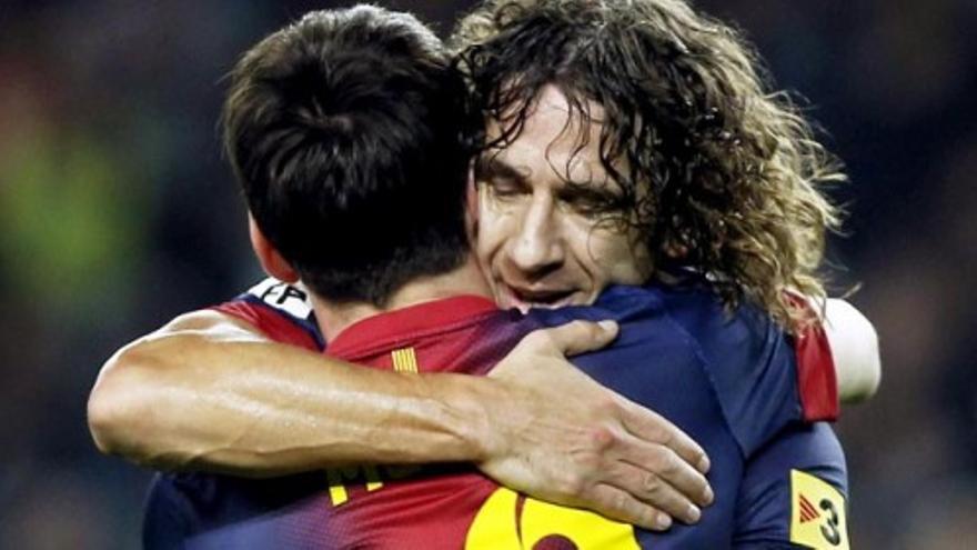 El Barcelona ha anunciado la renovación de Xavi, Puyol y Messi