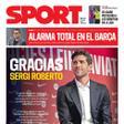 La portada SPORT de hoy, 14 de agosto de 2024