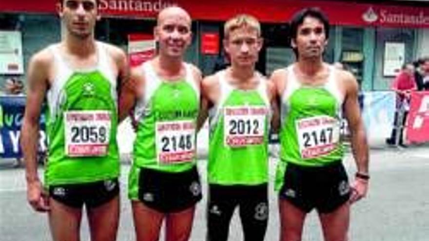 El Almaraz muestra su satisfacción tras su buen balance en el nacional de medio maratón