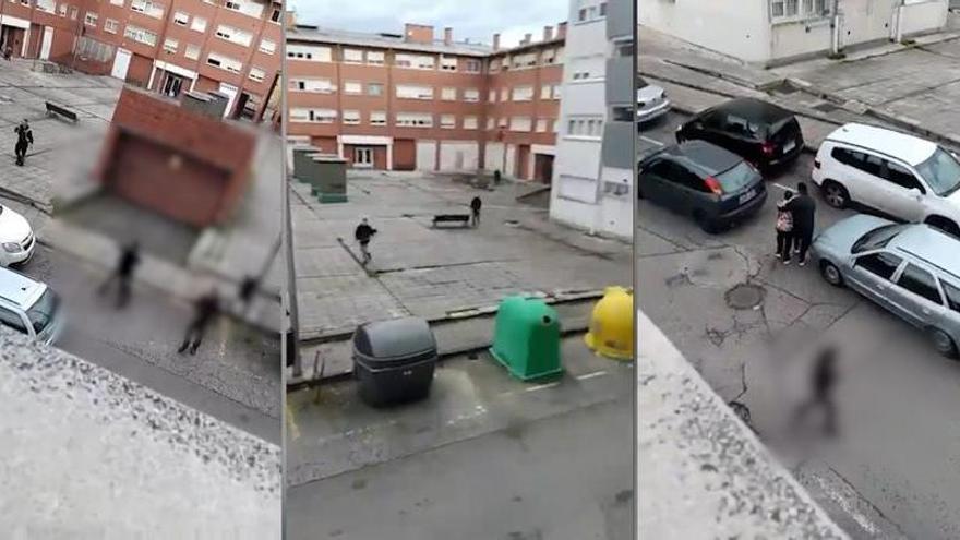 En vídeo: la trifulca en la que mataron a machetazos a un hombre en La Felguera