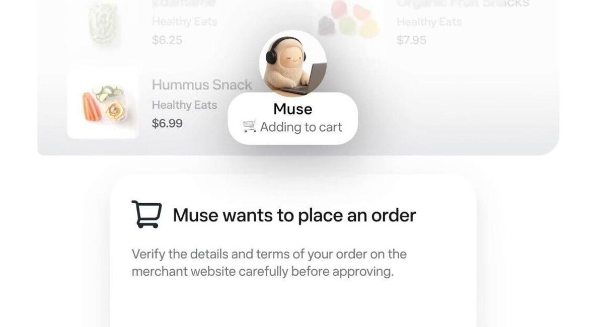 Agente de IA Muse haciendo una compra. Meta ha suspendido la posibilidad de compartir conversaciones mantenidas con el agente de inteligencia artificial personal Muse después de que investigadores de seguridad alertaran de que esta función estaba exponiendo información sensible de los usuarios. POLITICA INVESTIGACIÓN Y TECNOLOGÍA META