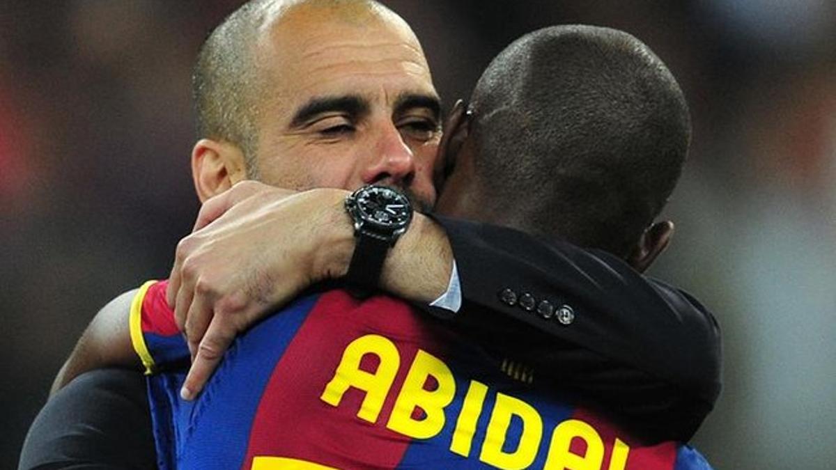 Guardiola y Abidal compartieron grandes momentos