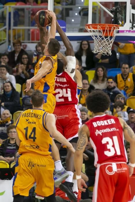 20.01.19. Las Palmas de Gran Canaria. Baloncesto ACB Liga Endesa temporada 2018-19. Herbalife Gran canaria - UCAM Murcia. Gran Canaria Arena. Foto Quique Curbelo