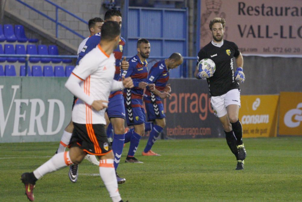 Llagostera - Valencia Mestalla (1-1)