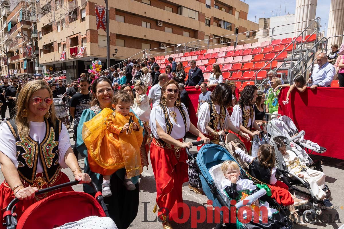 Desfile infantil del Bando Moro en las Fiestas de Caravaca