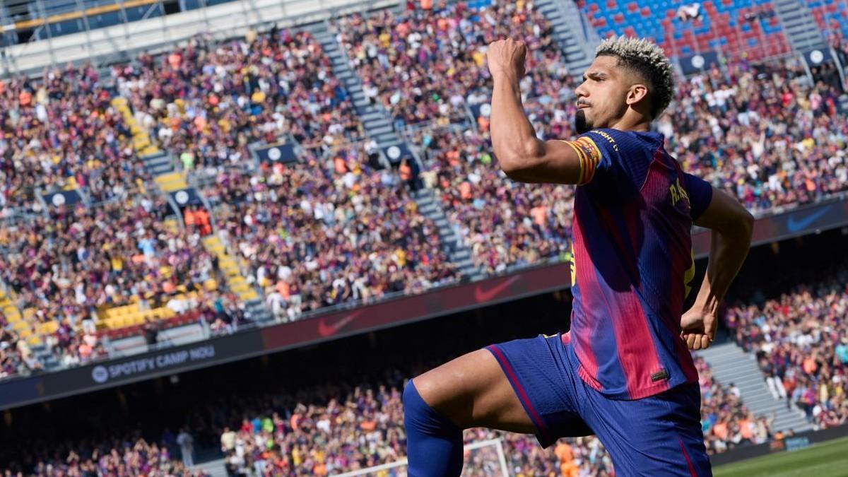 Araujo marcó el único gol contra el Rayo