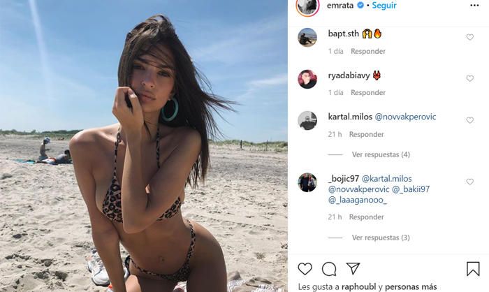 Emily Ratajkowski: Su último desnudo integral