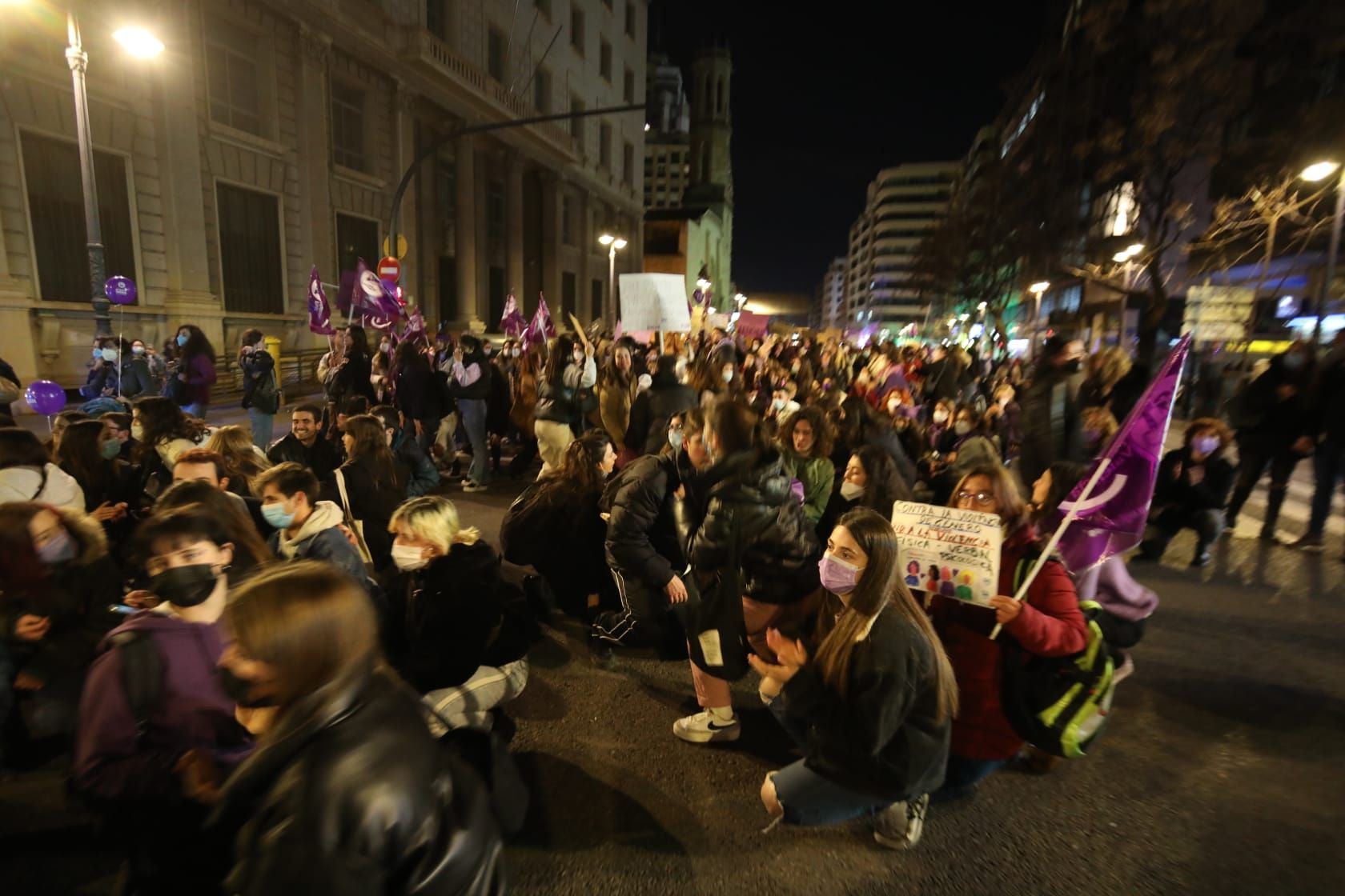 Arranca la manifestación del 8M en València