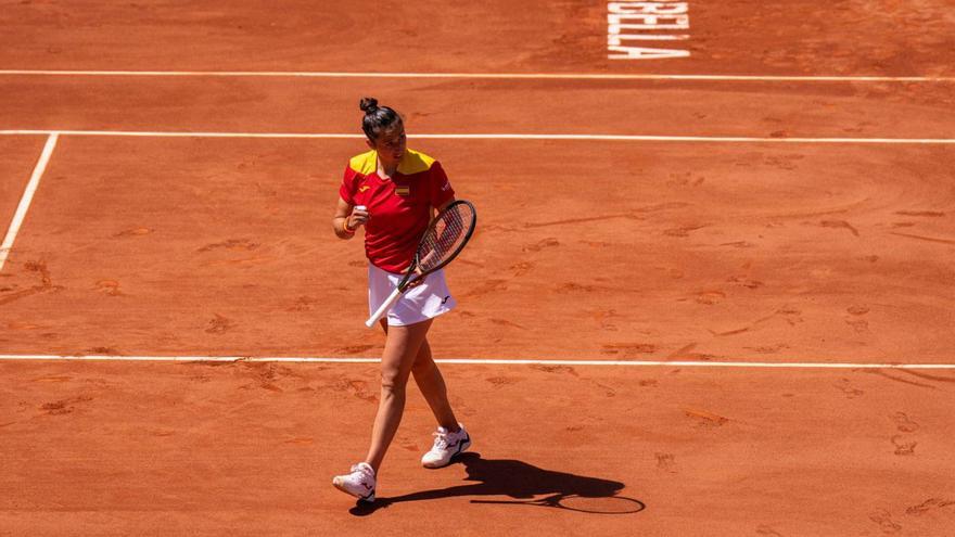 La selección española ya gana 2-0 a México en la Billie Jean King Cup de Marbella