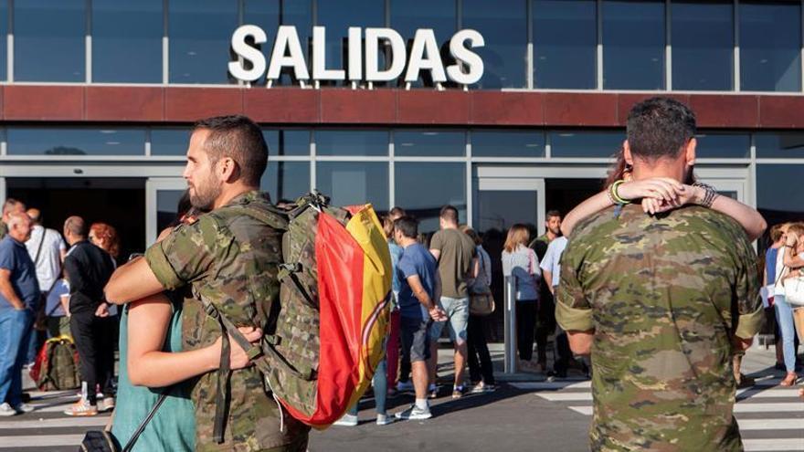 Parten a Letonia los primeros 150 militares de la Brigada Extremadura XI