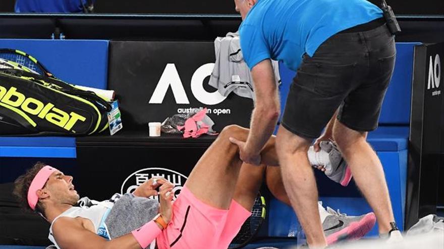 Cilic y una lesión acaban con Nadal en el Abierto de Australia