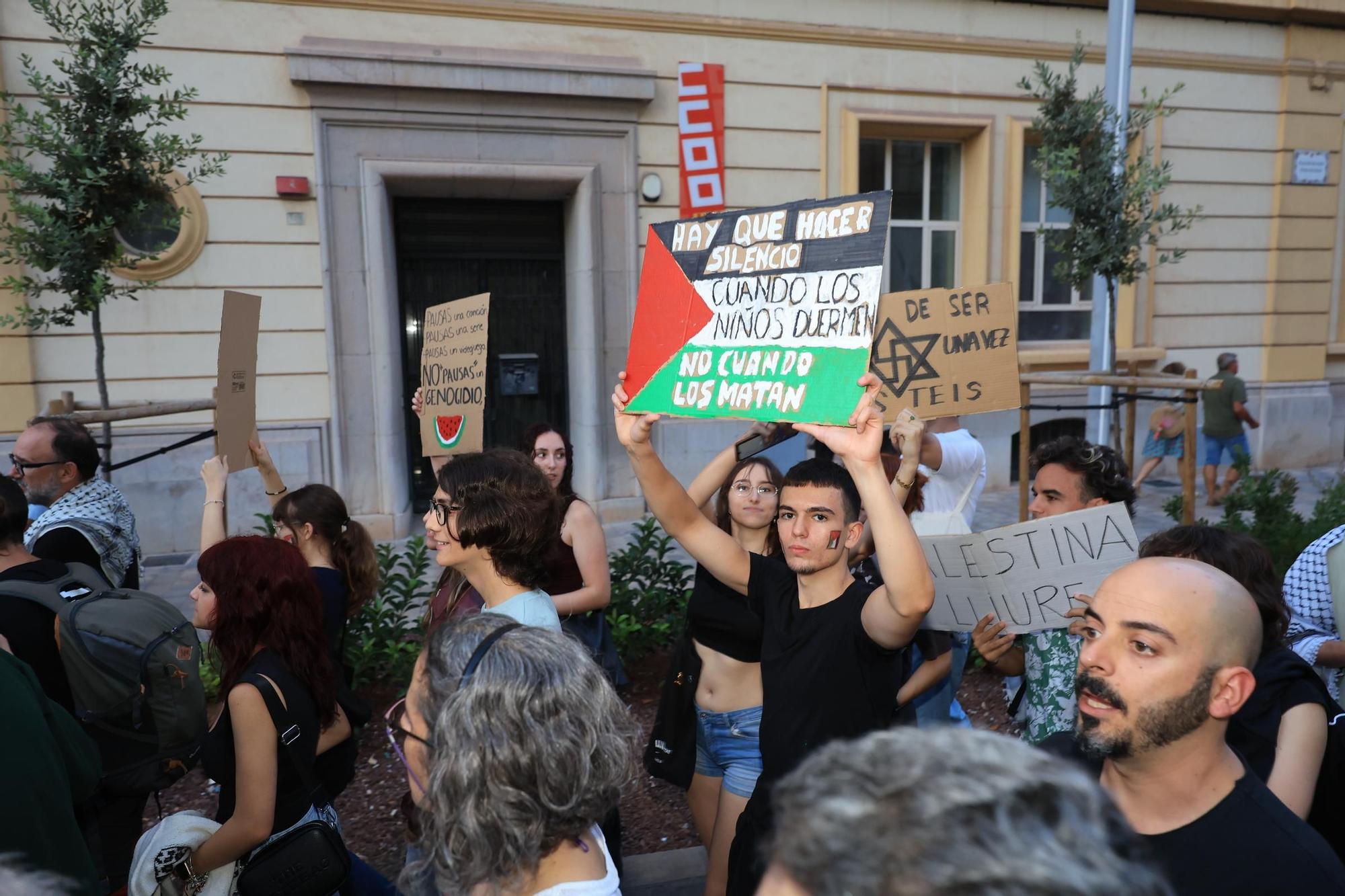 Galería de imágenes: Castellón sale a la calle en defensa de Palestina