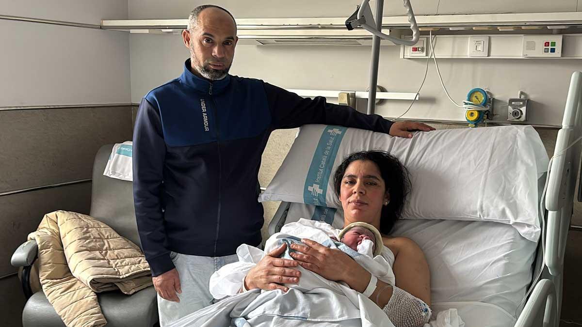 Osayd Moussaoui El Airbaoui, primer bebé nacido en la región sanitaria de Lleida en 2026.