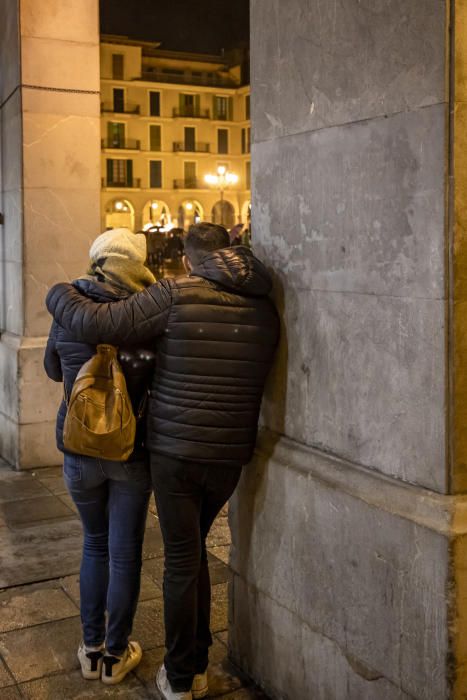 La borrasca Gloria estropea la Revetla de Sant Sebastià