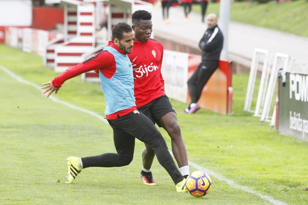 Entrenamiento del Sporting