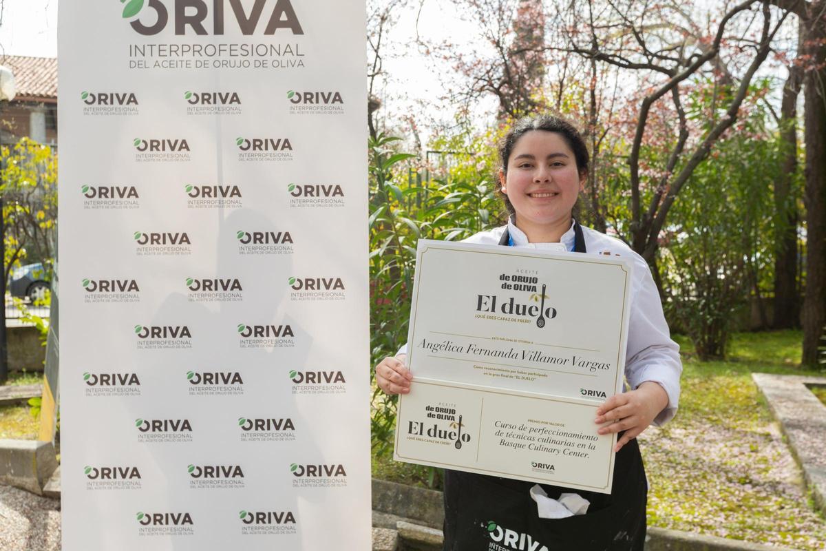 Angélica Fernanda Villamor Vargas, ganadora de la VII edición 'El Duelo' ORIVA