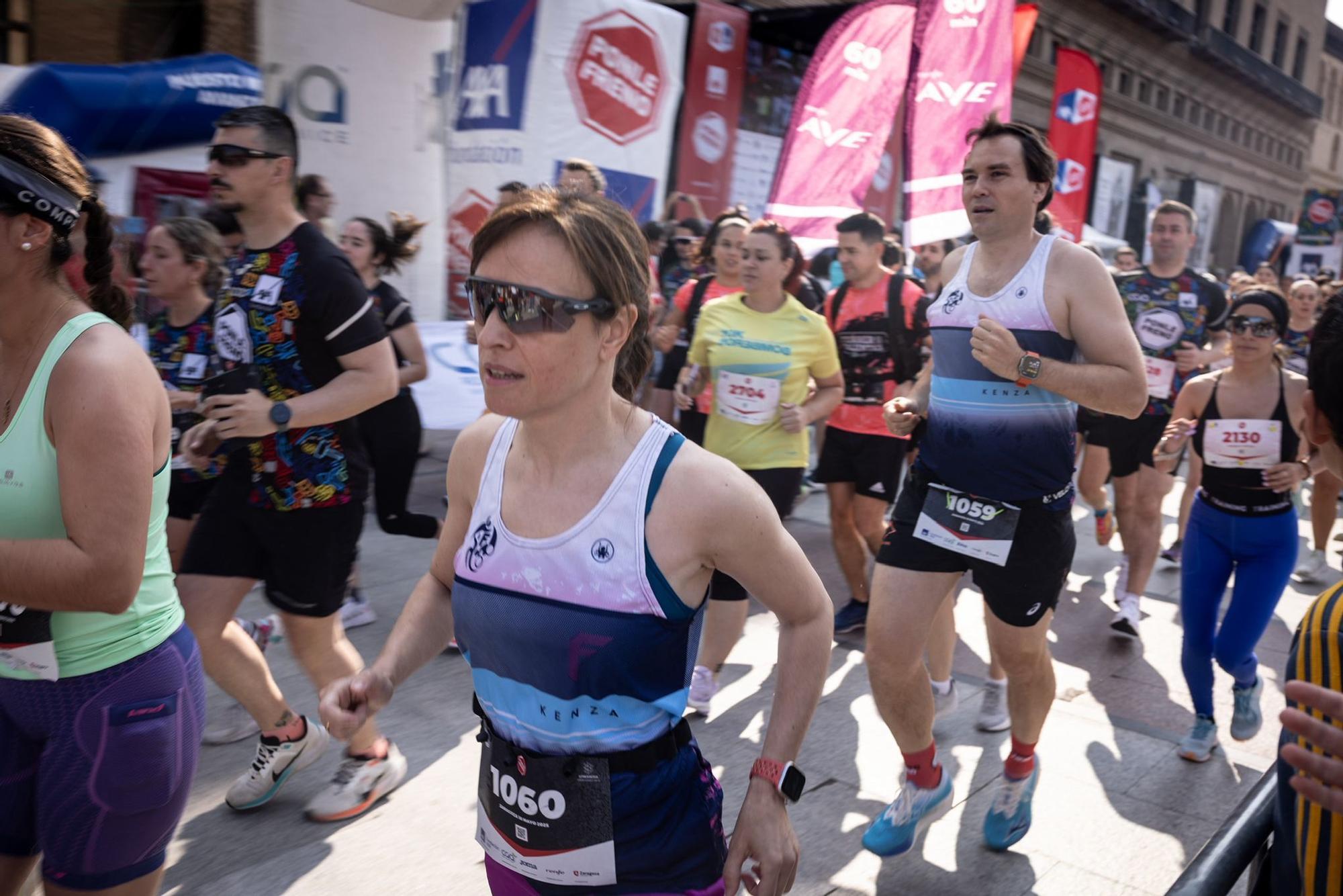 En imágenes | La carrera Ponle Freno sca a la calle a miles de personas en Zaragoza