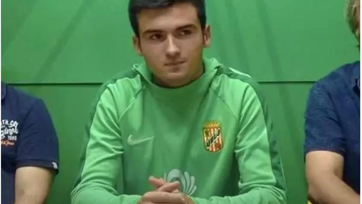 Arnau Liesa, entrenador de la Jonquera