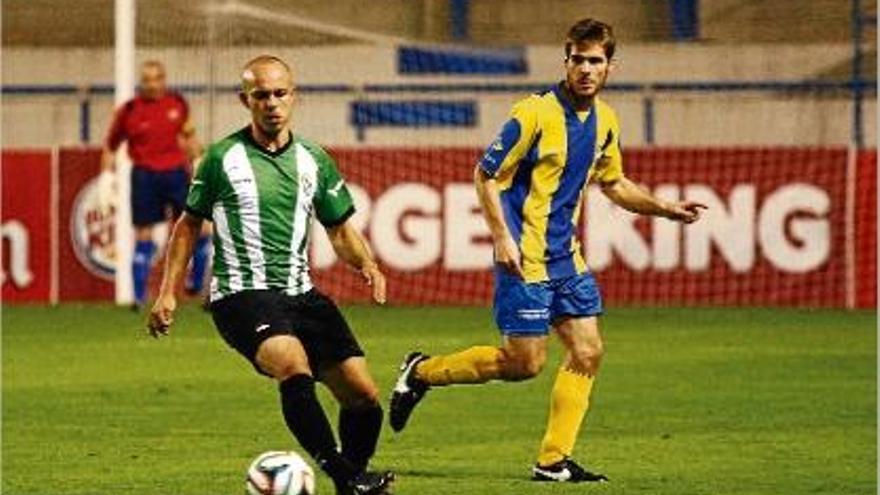 Jordi Cruz, en una imatge d&#039;arxiu, es va quedar sense marcar en el duel contra el Rubí.