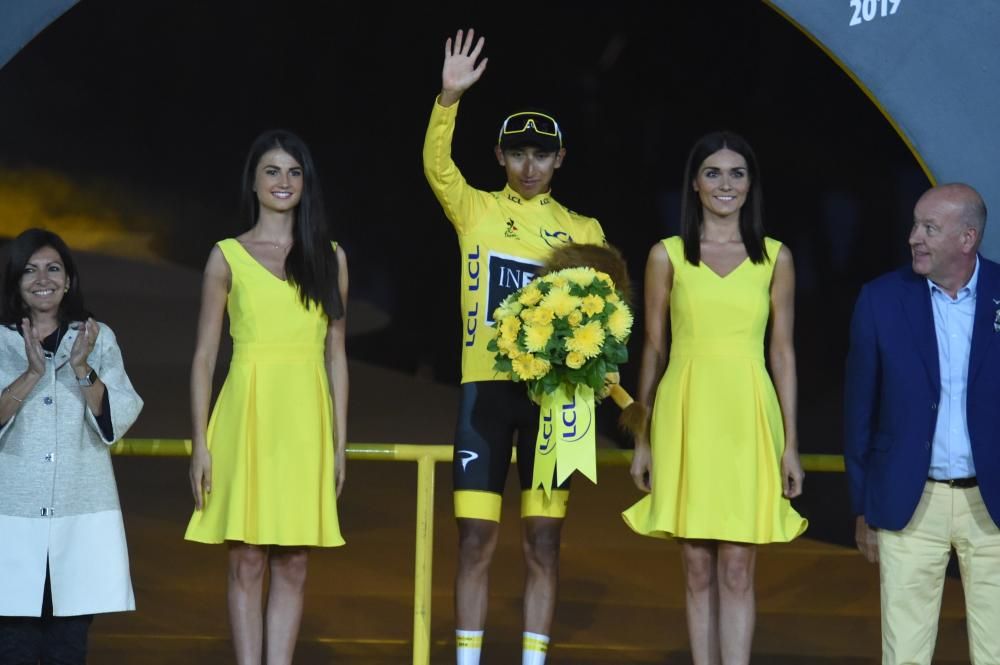 Egan Bernal, campeón del Tour de Francia