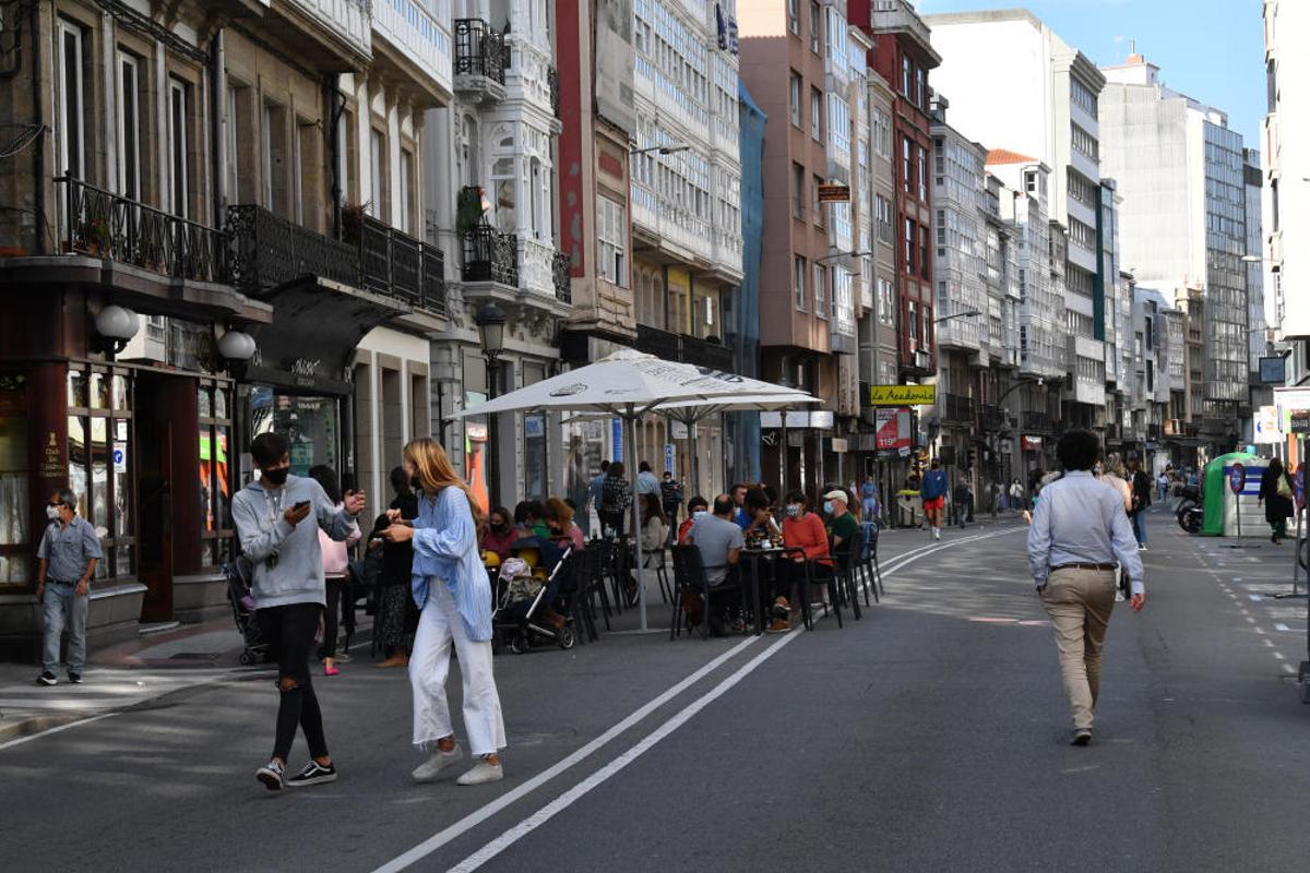 A Coruña celebra el ''Día sin coches'' en San Andrés