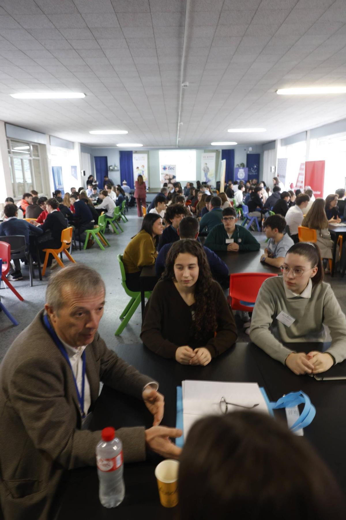 Networking del colegio Montedeva, en Gijón