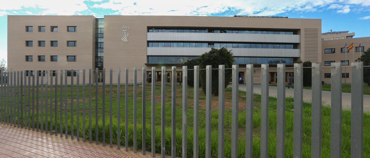 Imagen de la Ciudad de la Justicia de Castelló.