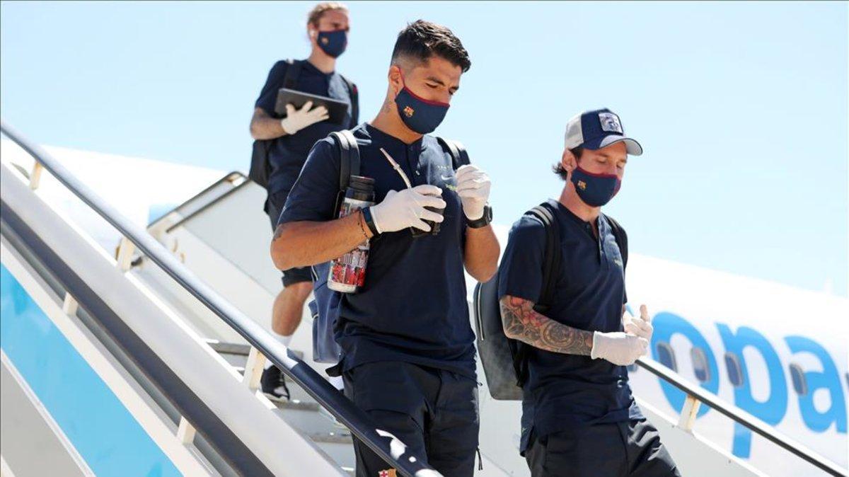 El Barça prepara su viaje a Lisboa