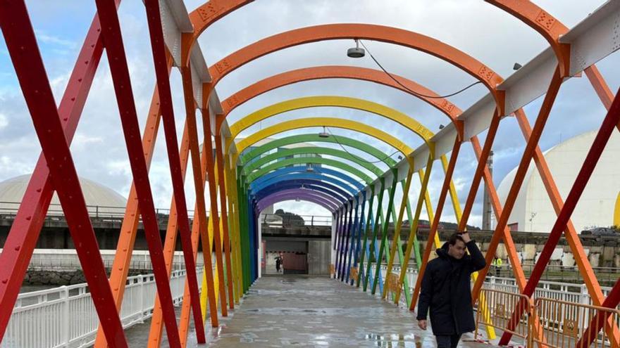 Charcos en el puente de San Sebastián |