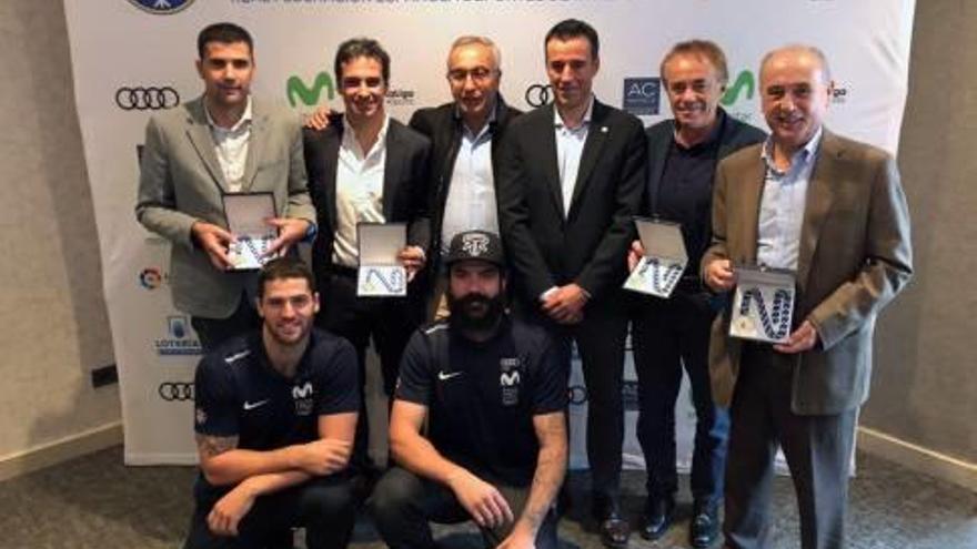 Moment de l&#039;entrega de les diferents medalles al mèrit esportiu