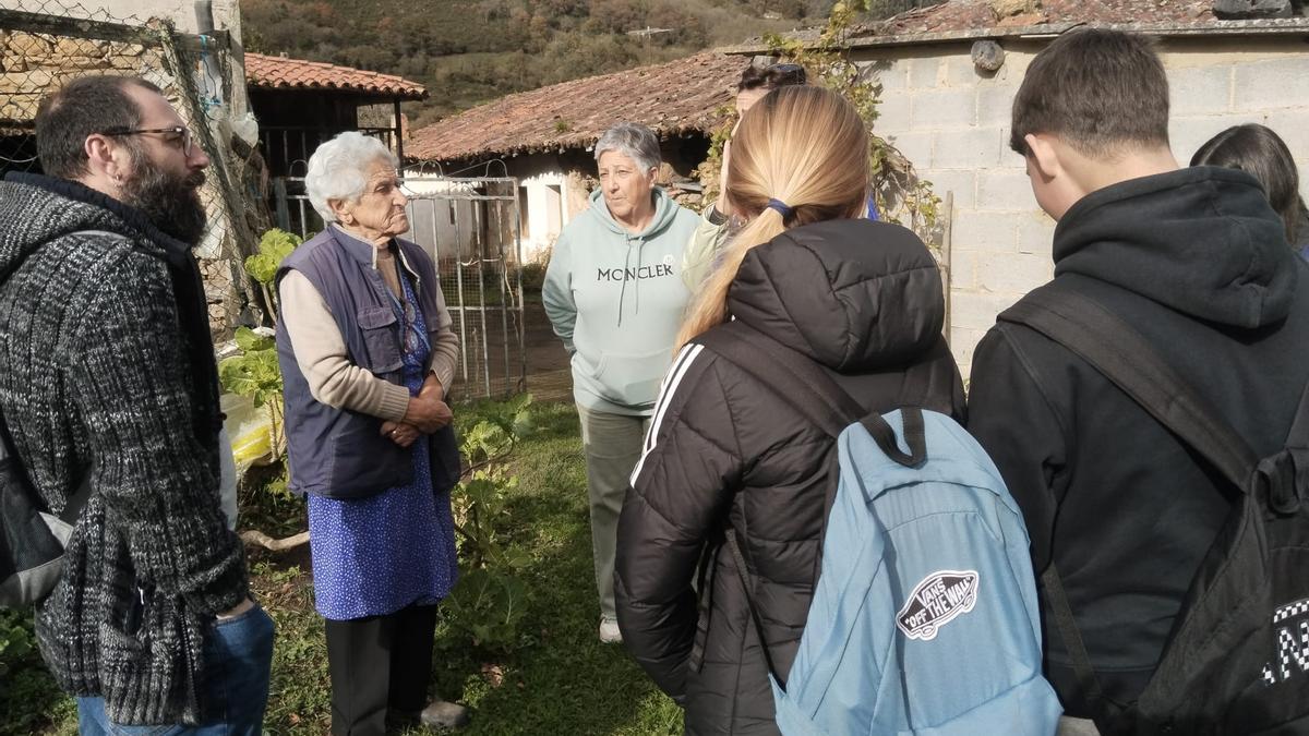 Un momento de la salida de este miércoles.
