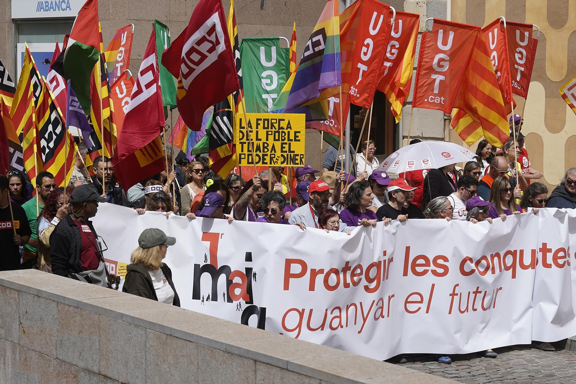 El sindicalisme gironí reclama reduir la jornada i fenar els accidents laborals